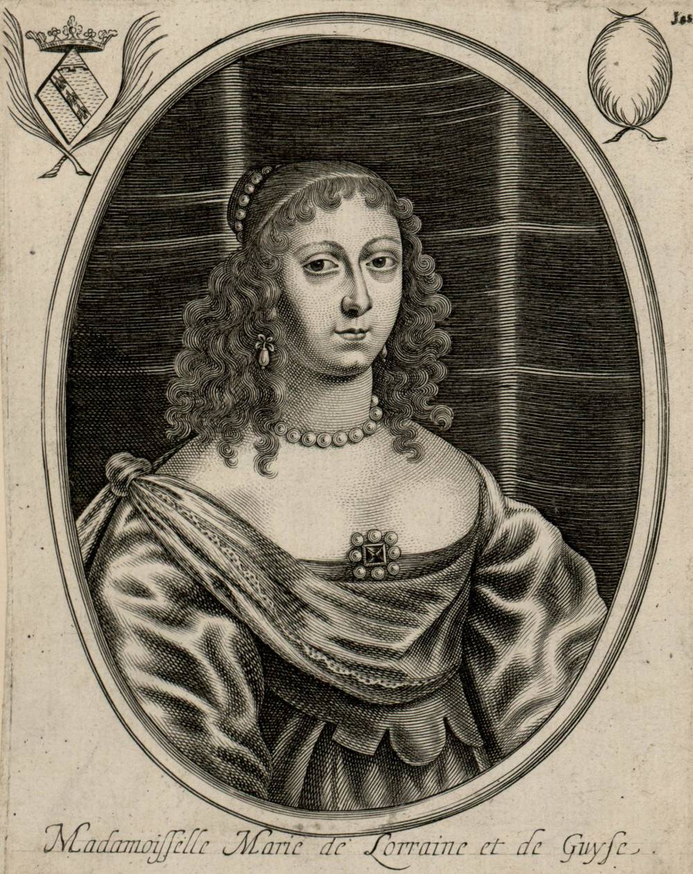 MARIE DE LORRAINE (1615-1688), KNOWN AS MADEMOISELLE DE GUISE