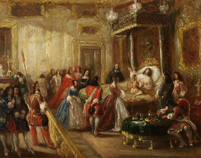La mort du Roi-Soleil à Versailles
