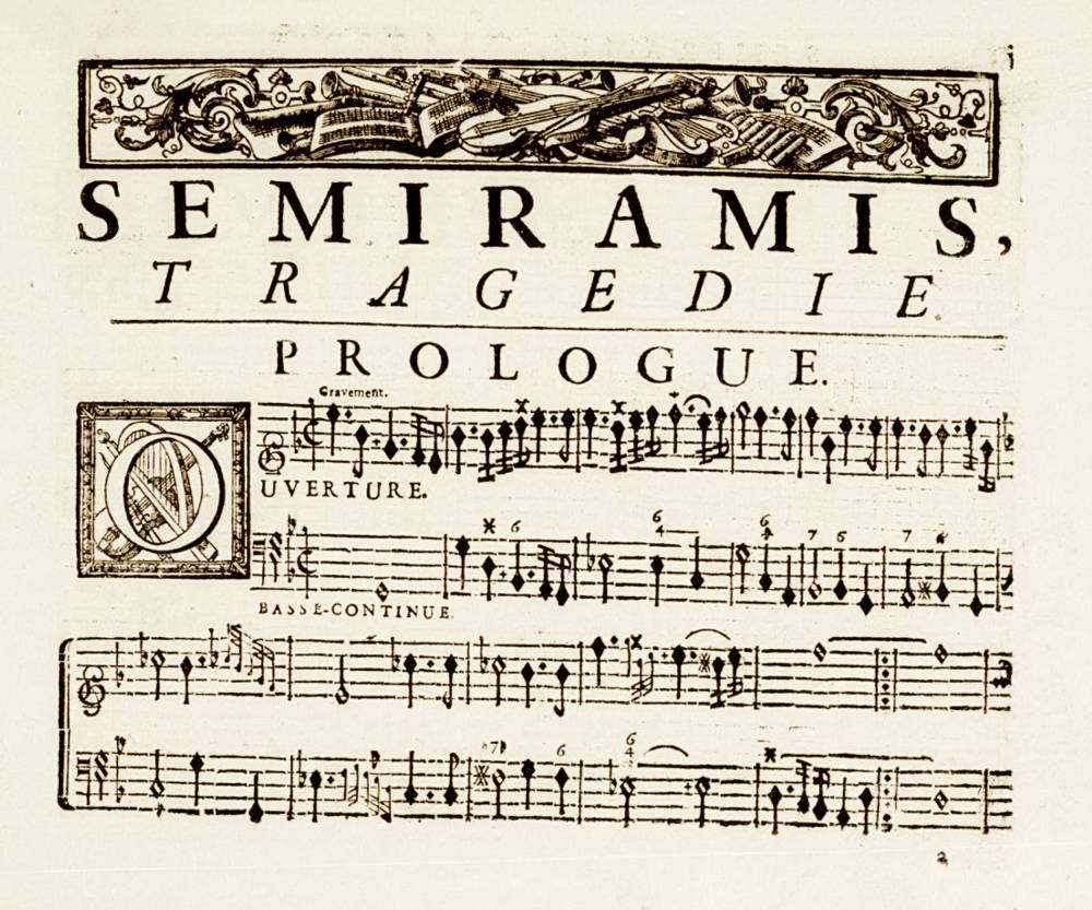 Sémiramis, tragédie en musique par Mr Destouches